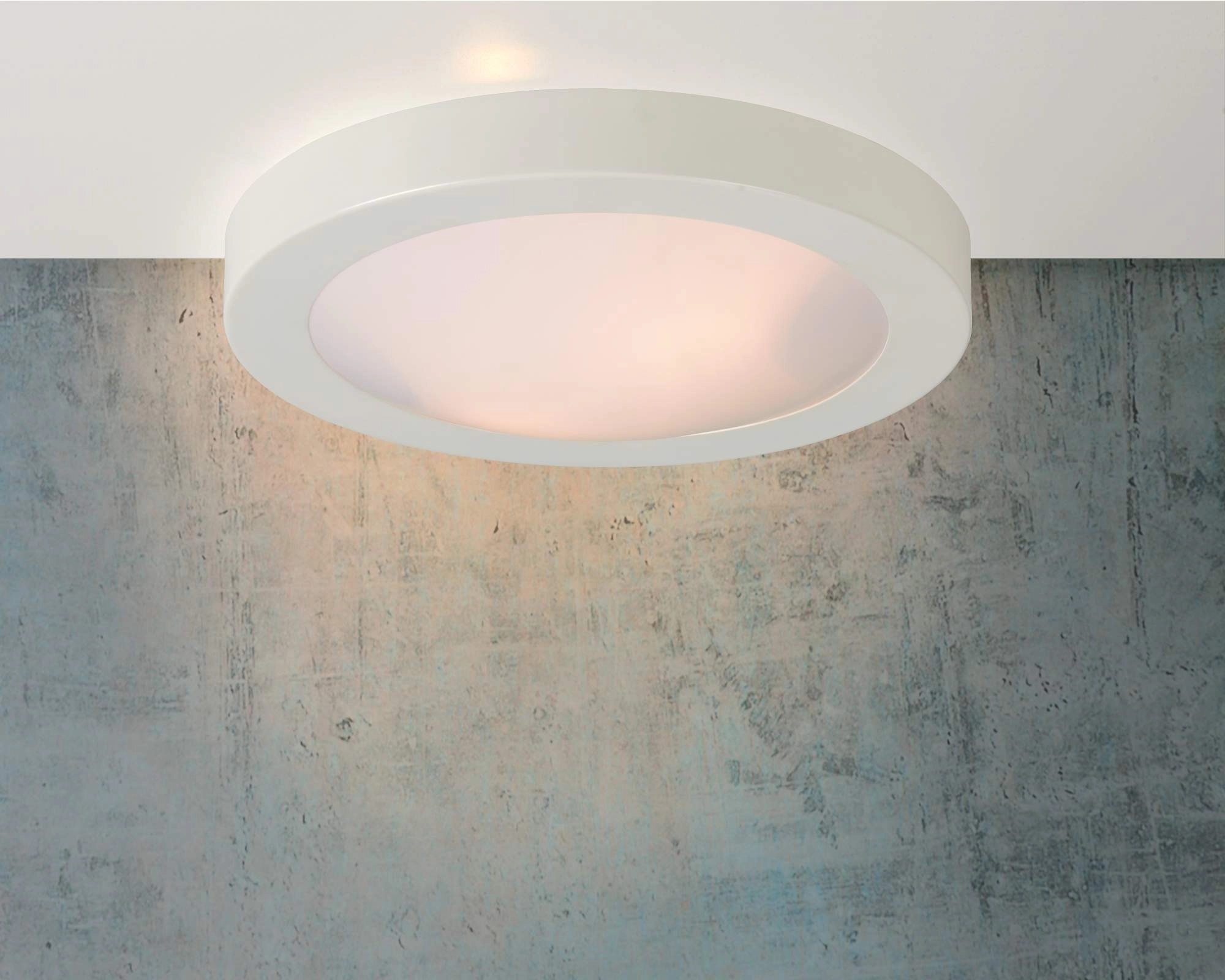 LU 79158/02/31 Lucide FRESH - Flush ceiling light Bathroom - Ø 35 cm - 2xE27 - IP44 - White