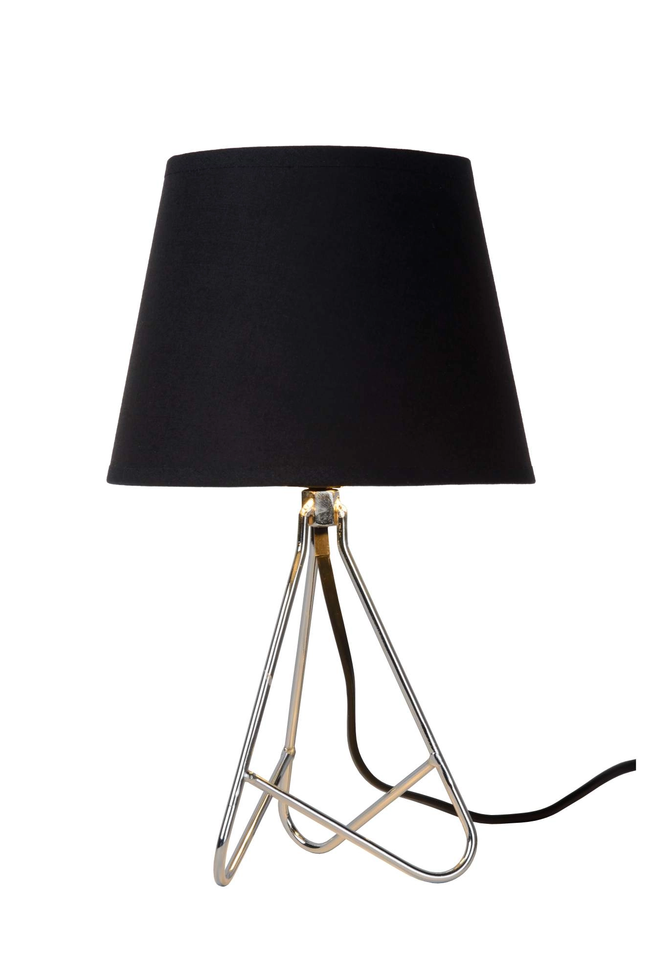 LU 47500/81/11 Lucide GITTA - Table lamp - Ø 17 cm - 1xE14 - Chrome