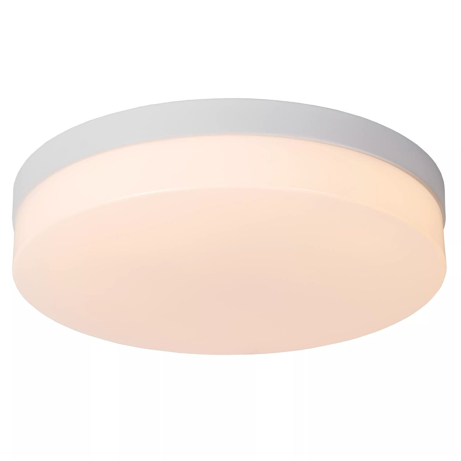 LU 79111/36/31 Lucide BISKIT - Flush ceiling light Bathroom - Ø 34,5 cm - LED - 1x24W 2700K - IP44 -