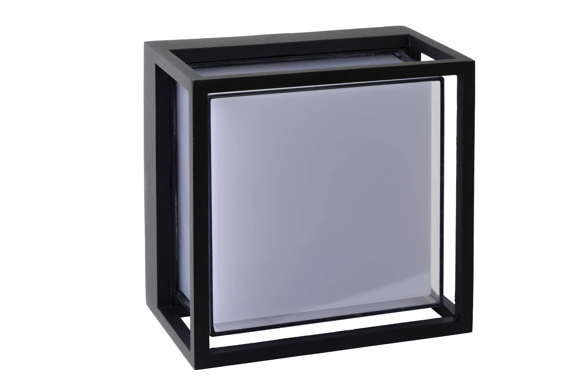LU 15801/10/30 Lucide SINGA LED - Wall light Outdoor - LED - 1x9,6W 3000K - IP54 - Black