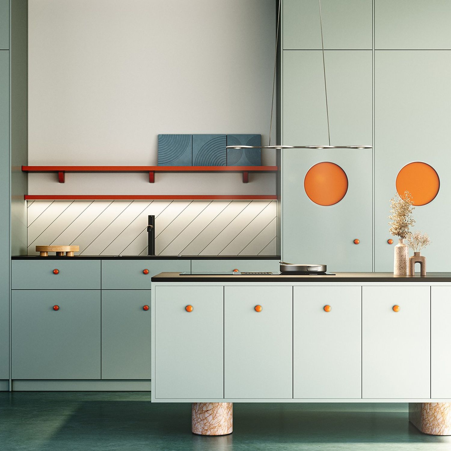 Flat 04 Hängeleuchte von Lumen Center Italia