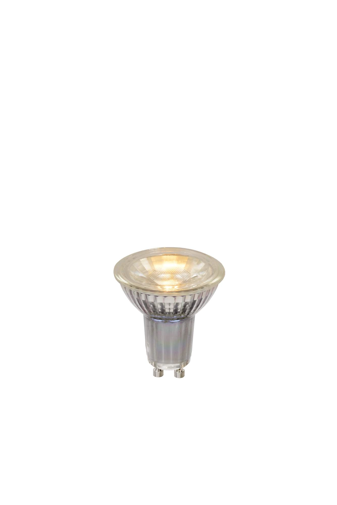 LU 49007/05/60 Lucide MR16 - Led bulb - Ø 5 cm - LED Dim. - GU10 - 1x5W 2700K - Transparant