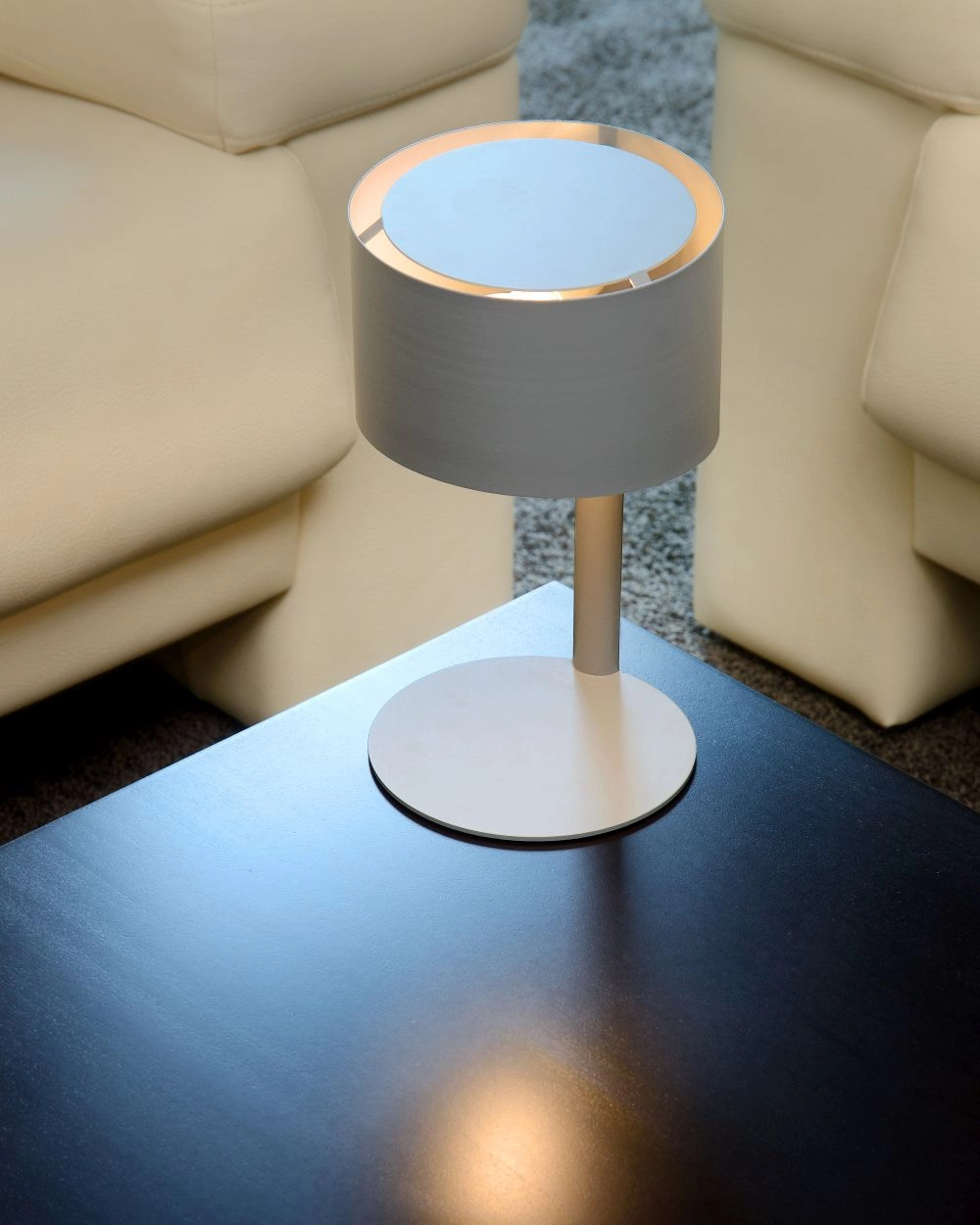 LU 45504/01/36 Lucide KNULLE - Table lamp - Ø 15 cm - 1xE14 - Grey
