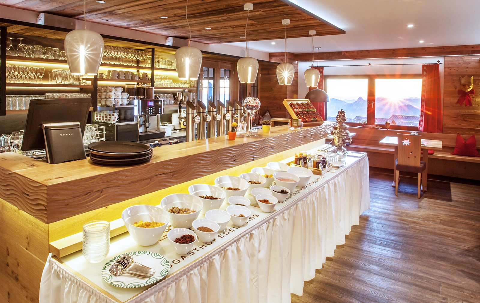 Moltoluce Hängeleuchten Buffetbeleuchtung Barbeleuchtung Restaurant