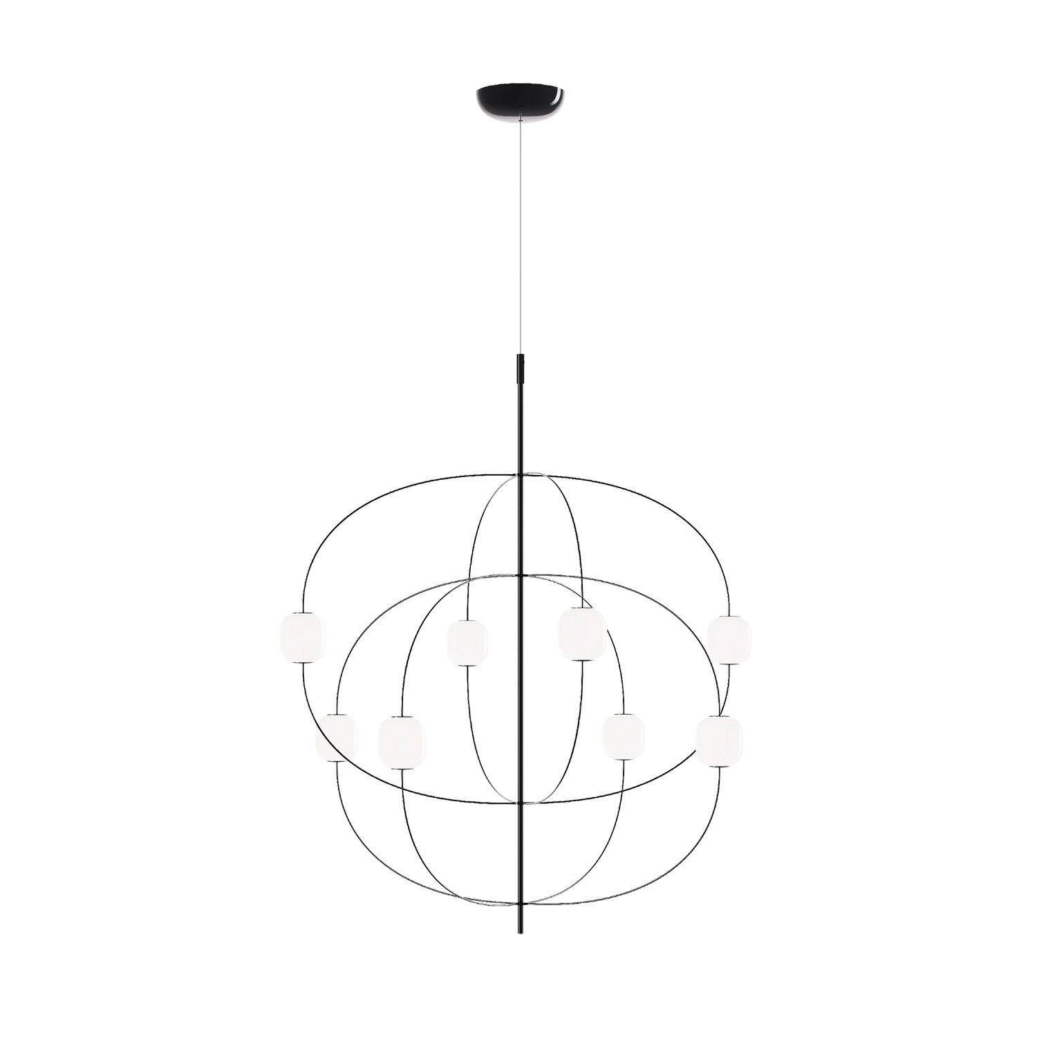 Axia moderner LED Luster von Lodes