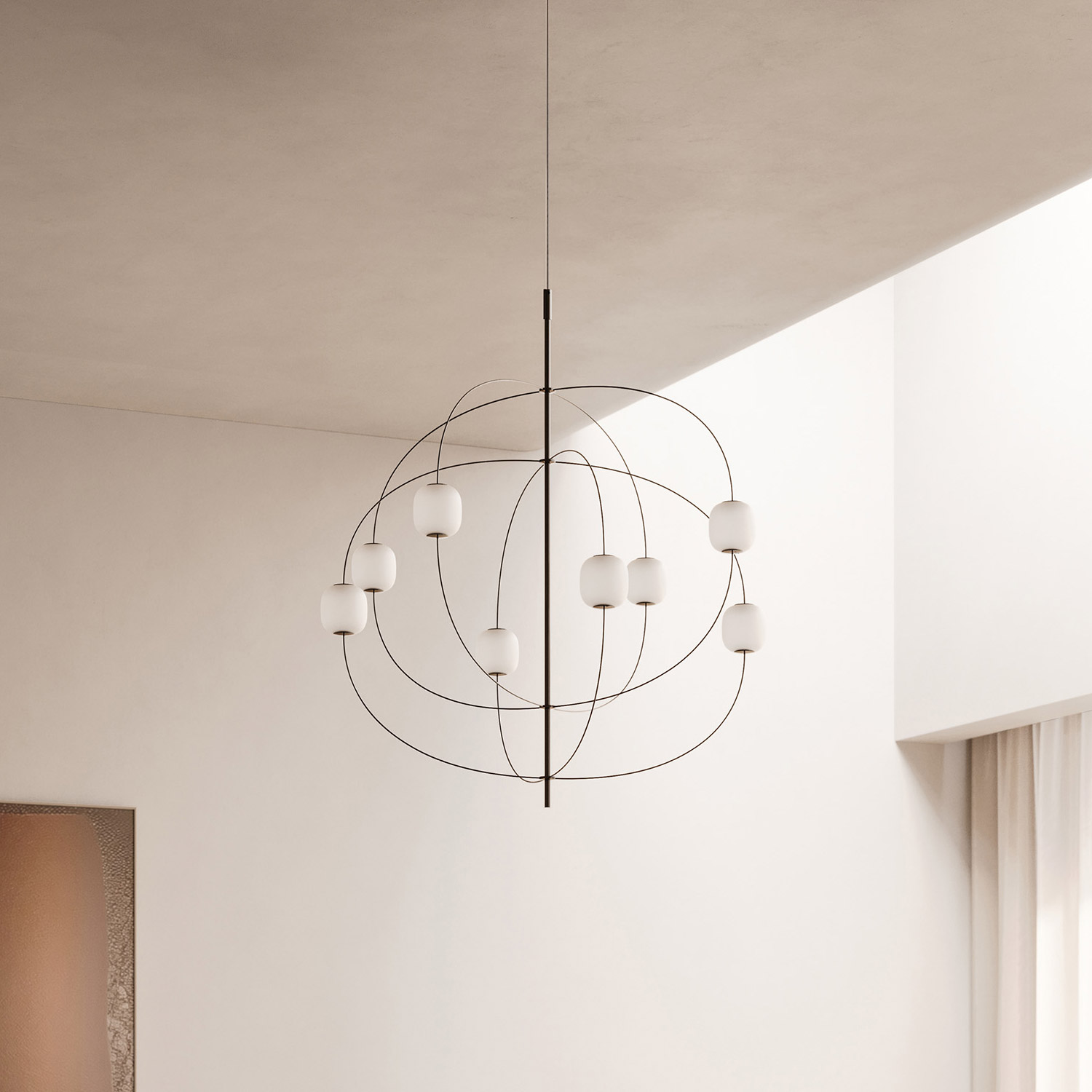 Axia moderner LED Luster von Lodes