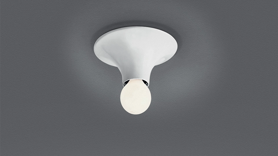 Teti wall/ceiling lamp by Artemide