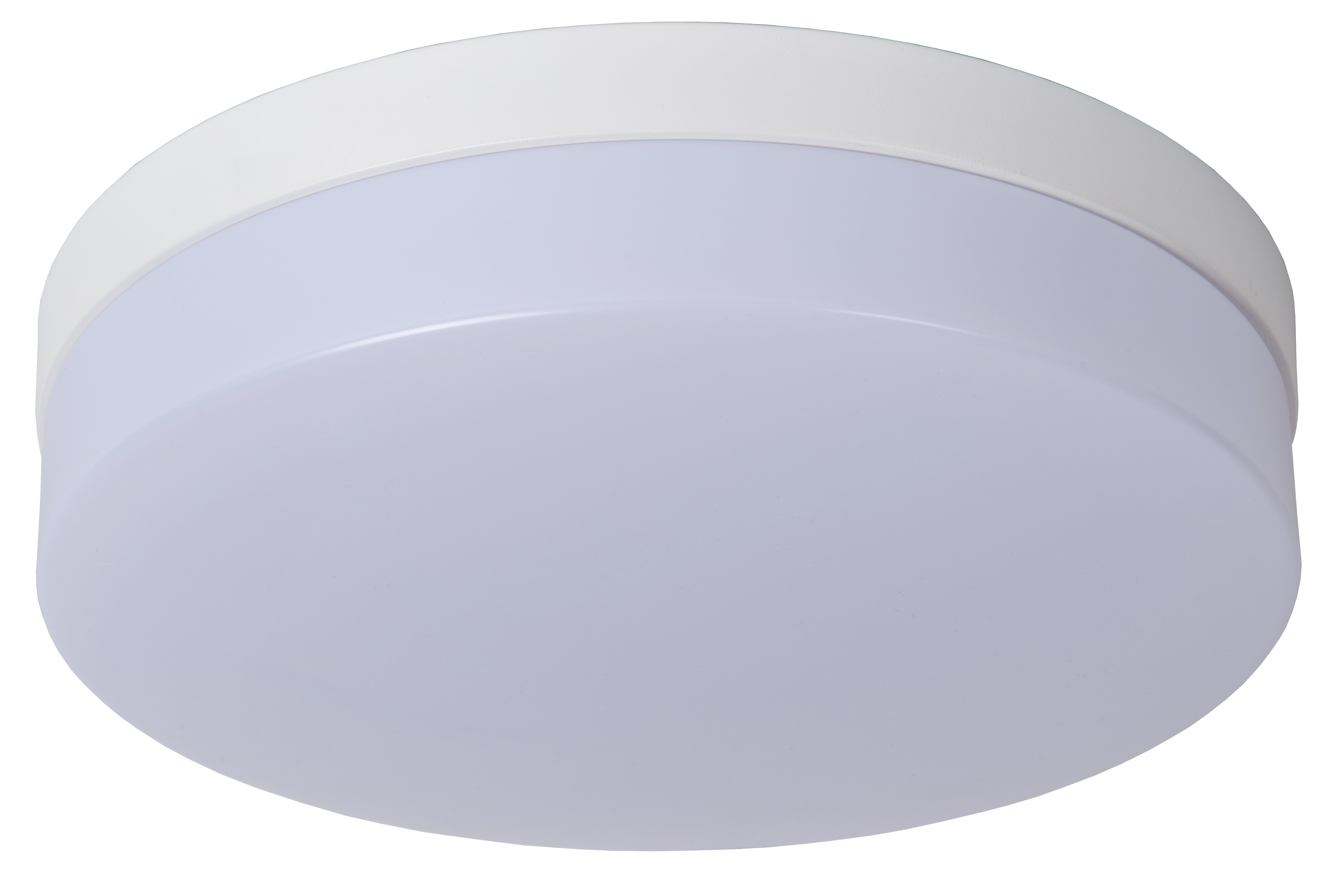 LU 79111/30/31 Lucide BISKIT - Flush ceiling light Bathroom - Ø 28 cm - LED - 1x18W 2700K - IP44 - W