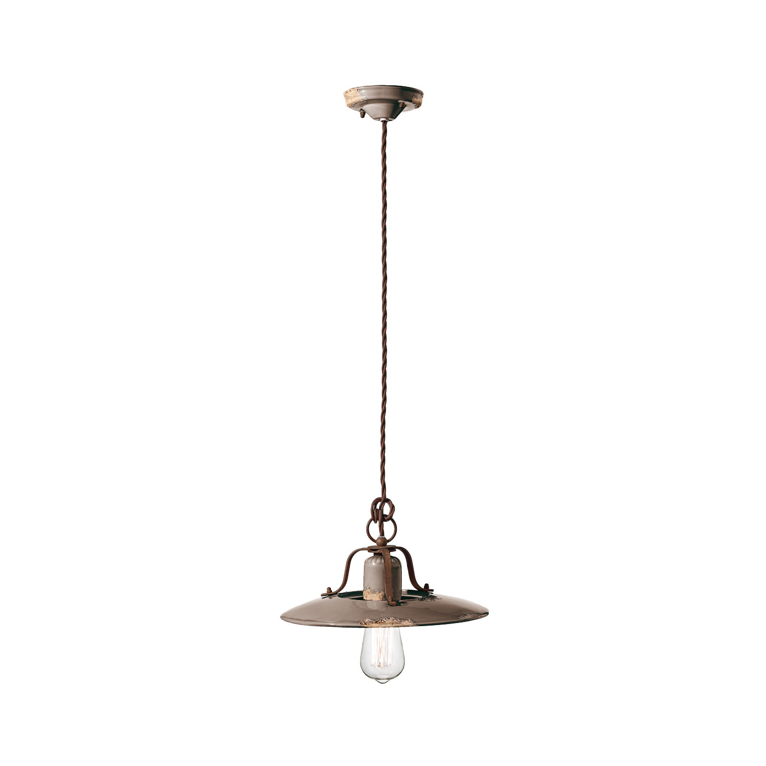 Country C1442 pendant light by Ferroluce