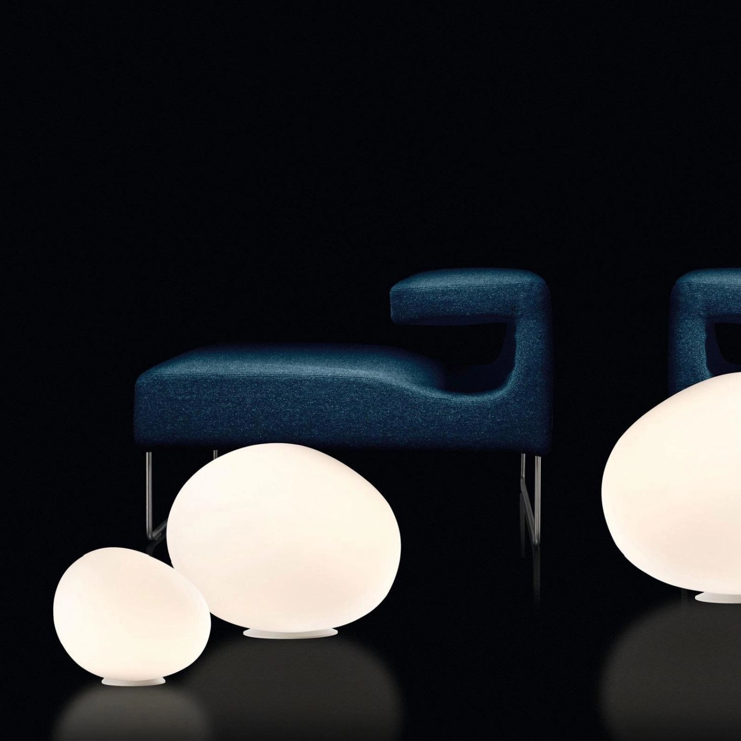 Poly Gregg media Tischlampe von Foscarini