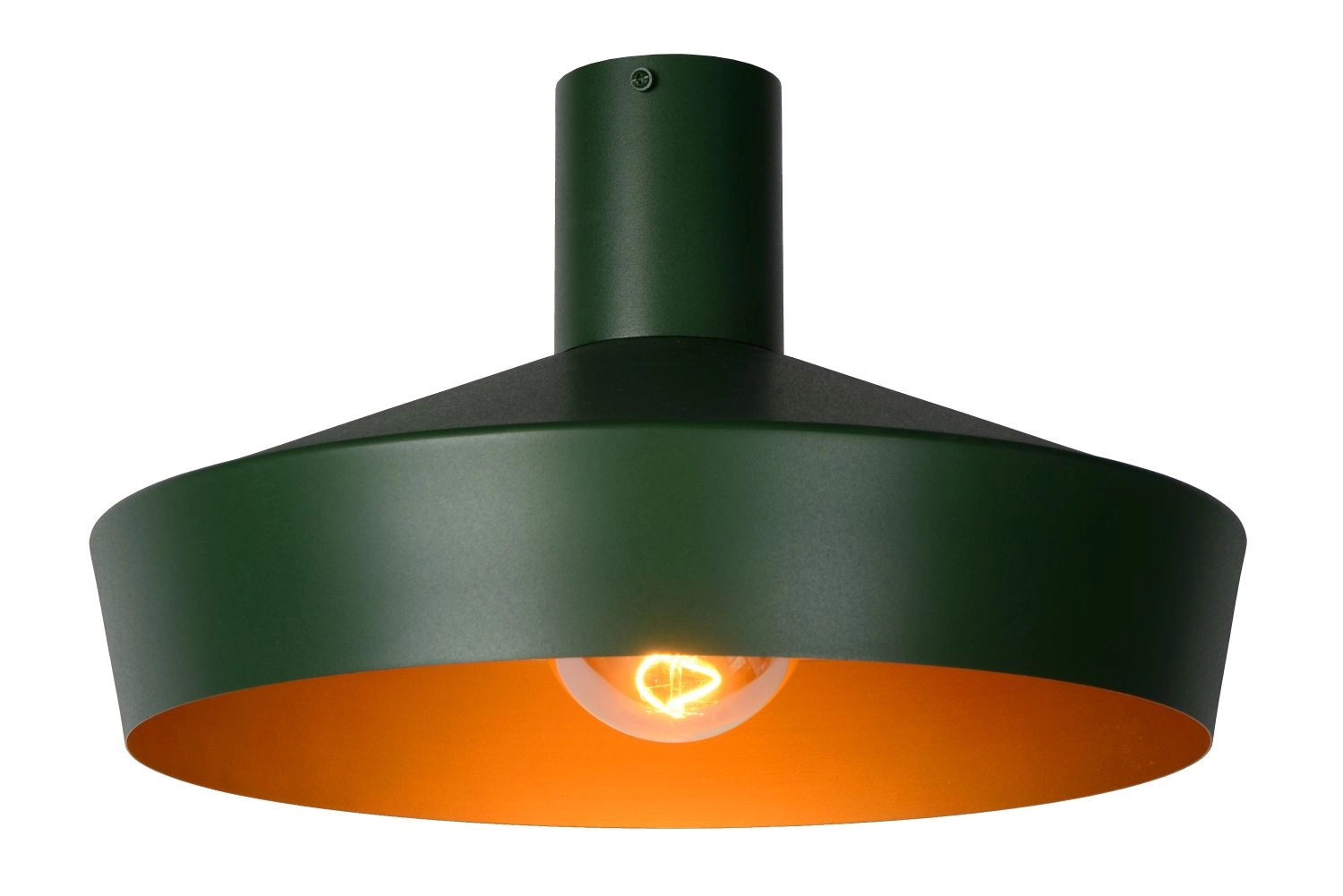 LU 30187/40/33 Lucide CARDIFF - Flush ceiling light - Ø 40 cm - 1xE27 - Green