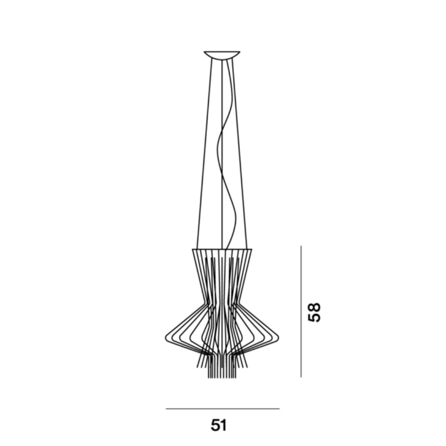 Designerleuchte Hängelampe Allegretto Ritmico Foscarini