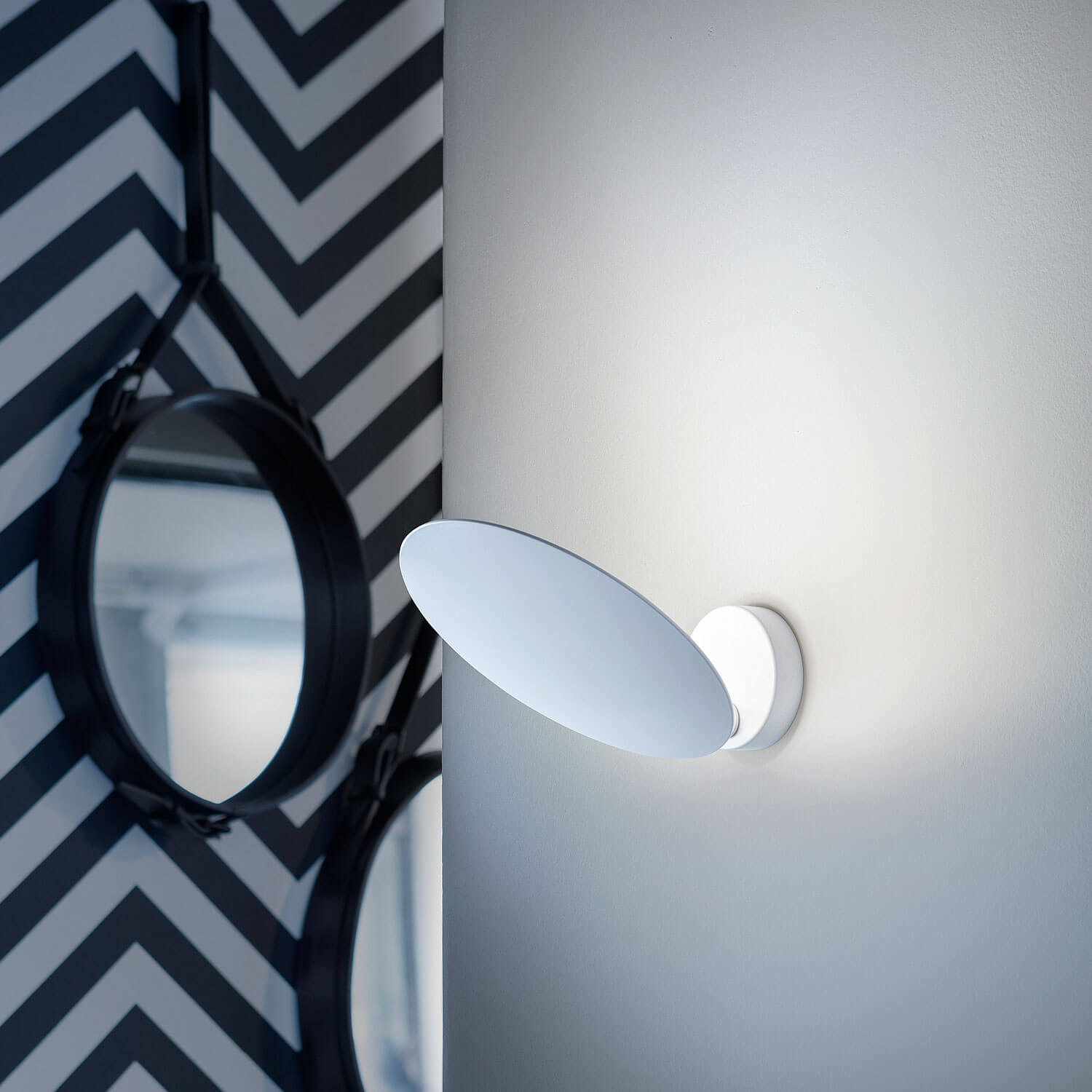 Puzzle Single Round LED Leuchte von Lodes