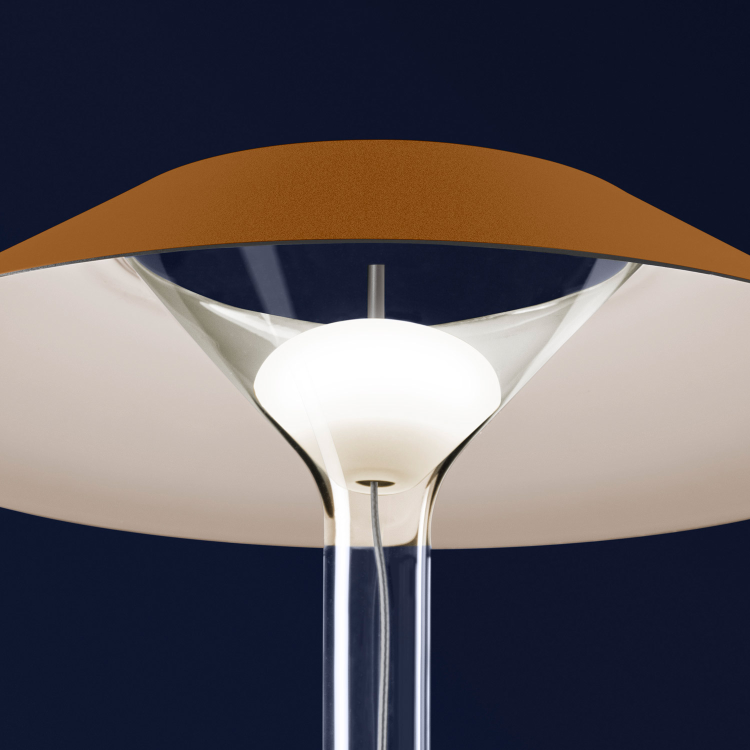 Chapeaux M Stahl Tischlampe von Foscarini