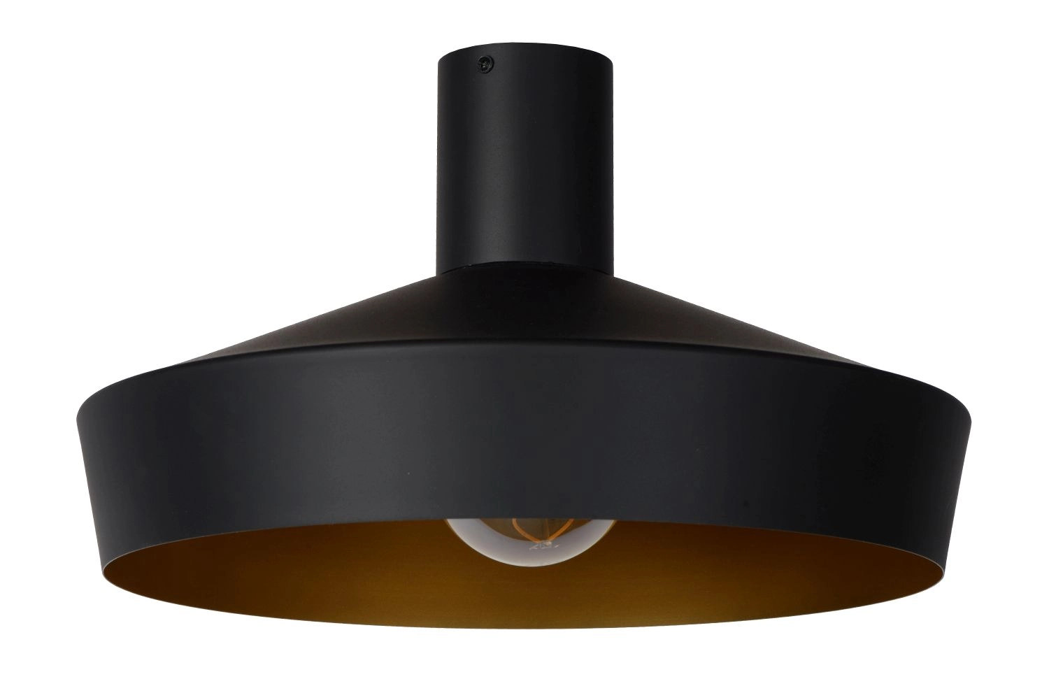 LU 30187/40/30 Lucide CARDIFF - Flush ceiling light - Ø 40 cm - 1xE27 - Black