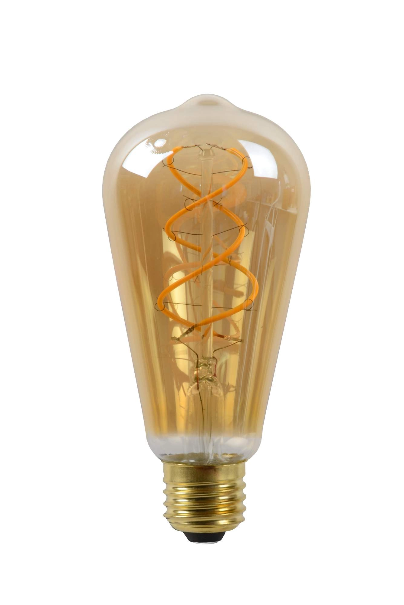 LU 49034/05/62 Lucide ST64 - Filament bulb - Ø 6,4 cm - LED Dim. - E27 - 1x4,9W 2200K - Amber
