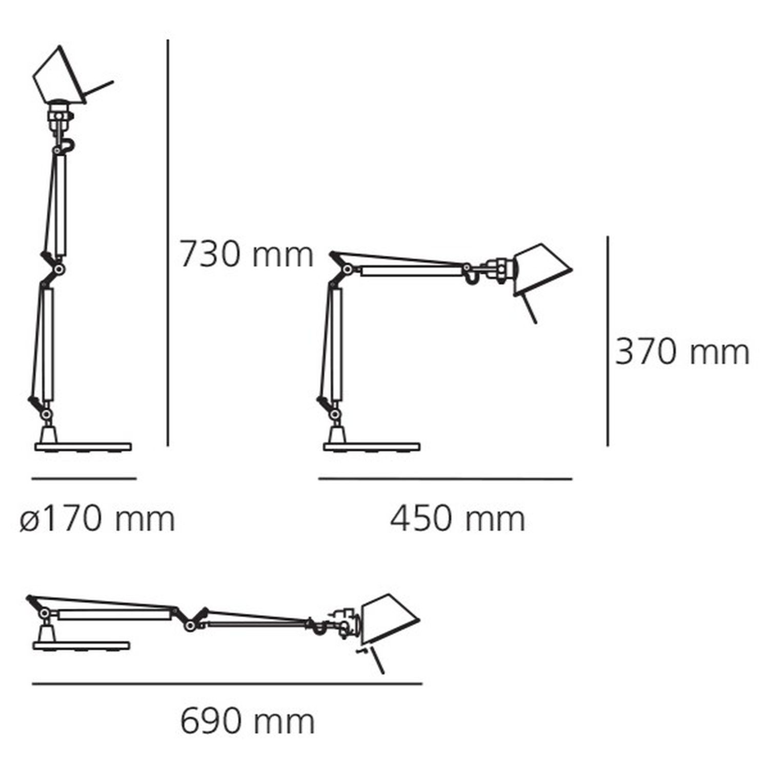 Tischlampe Tolomeo Micro von Artemide