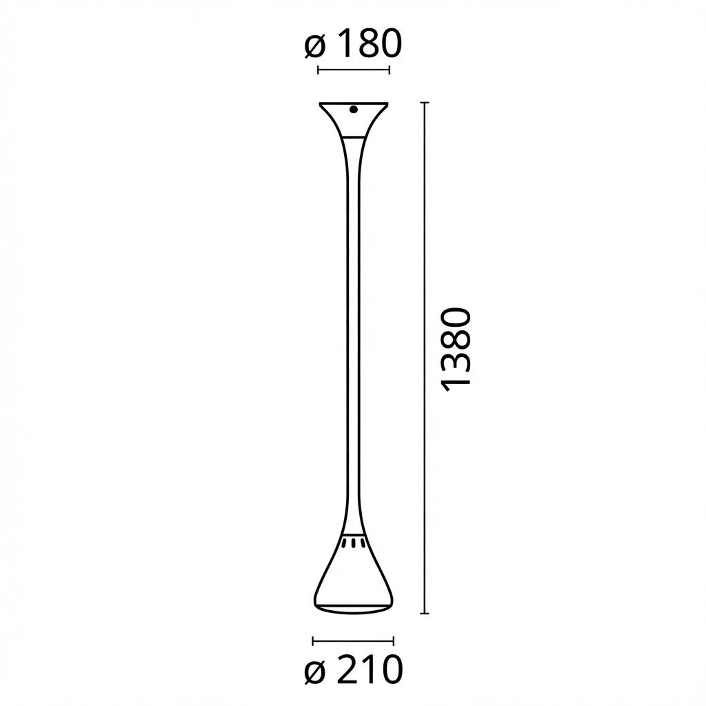 Hängeleuchte PIPE LED SUSPENSION von Artemide