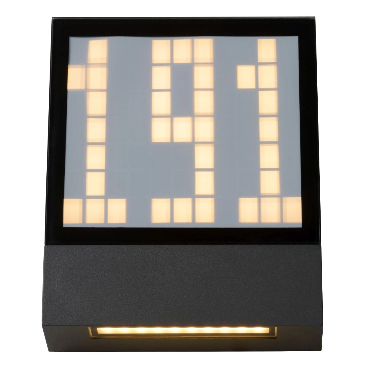 LU 27899/03/29 Lucide DIGIT - Wall light Outdoor - LED - 1x3W 2700K - IP54 - Anthracite