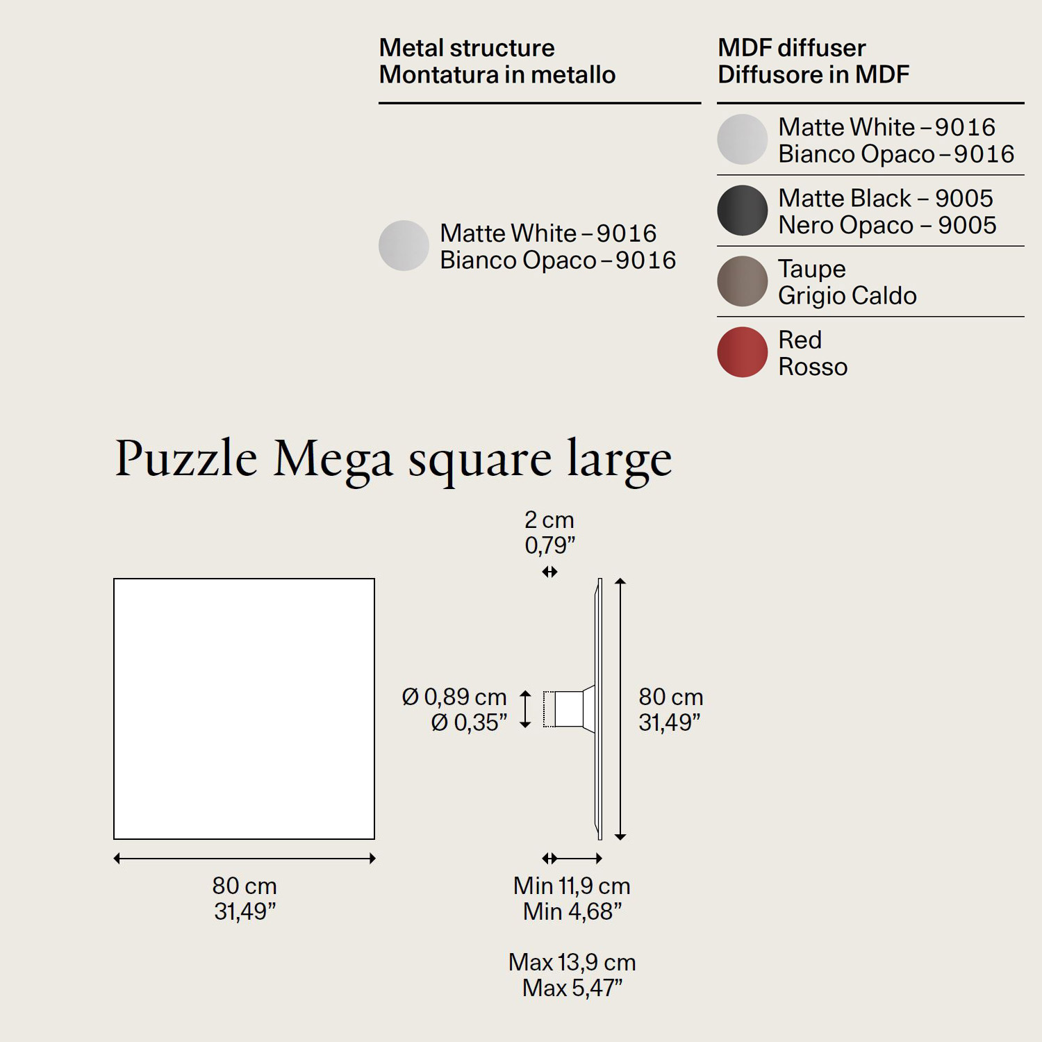 Puzzle Mega Square Large von Lodes