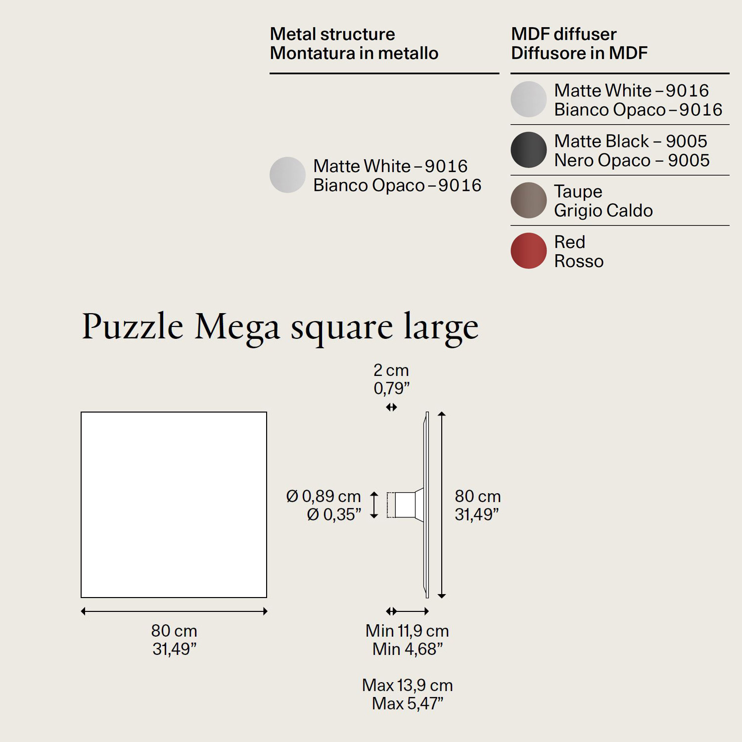 Puzzle Mega Square Large di Lodes