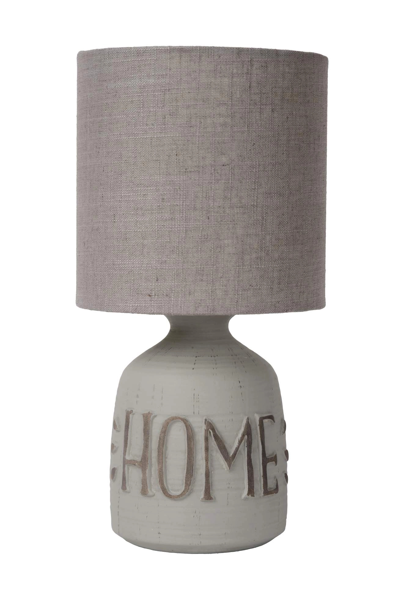 LU 47503/81/36 Lucide COSBY - Table lamp - Ø 16,5 cm - 1xE14 - Grey