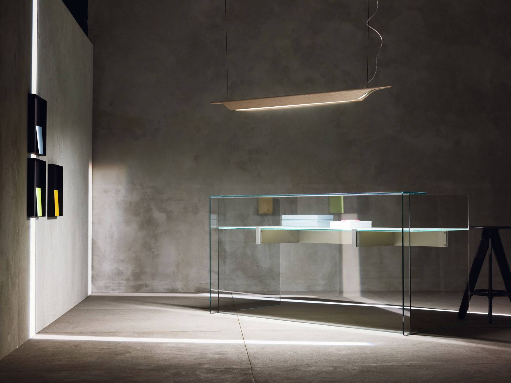 Troag media LED Hängeleuchte von Foscarini