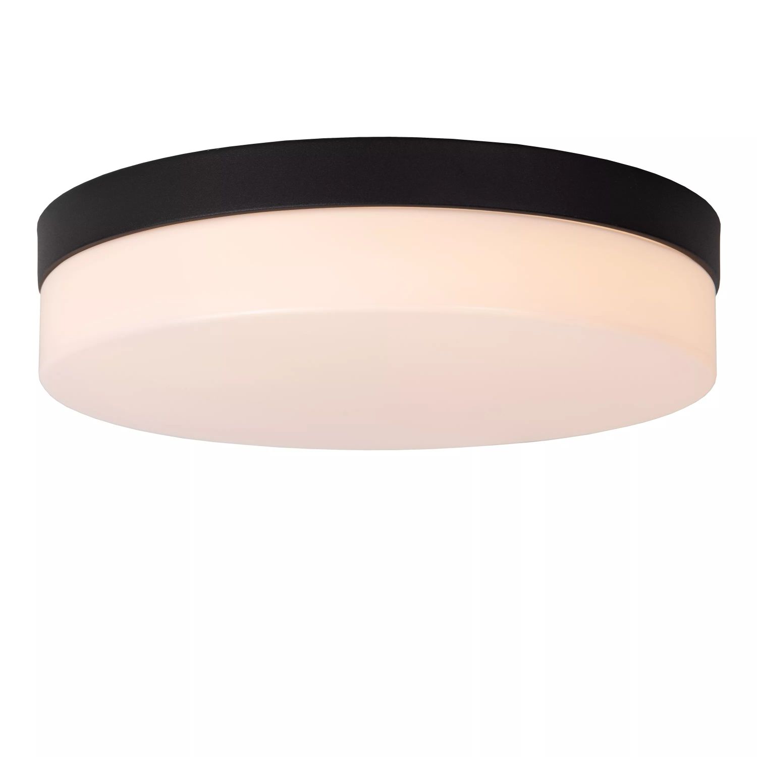 LU 79111/30/30 Lucide BISKIT - Flush ceiling light Bathroom - Ø 28 cm - LED - 1x18W 2700K - IP44 - B