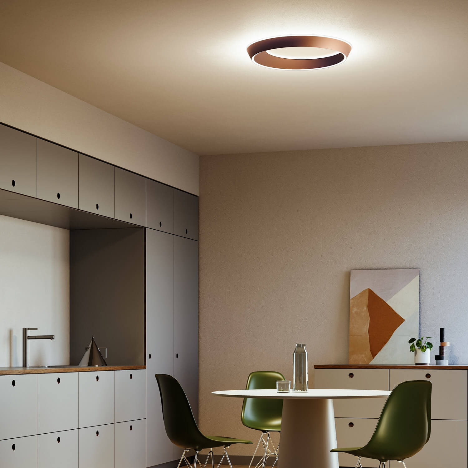 Tidal LED ceiling lamp by Lodes