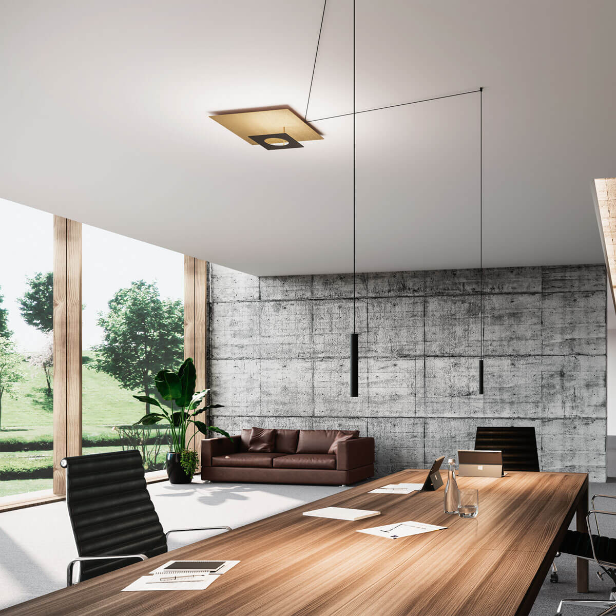 PETRA LED Decken-/Wandlampe von Icone