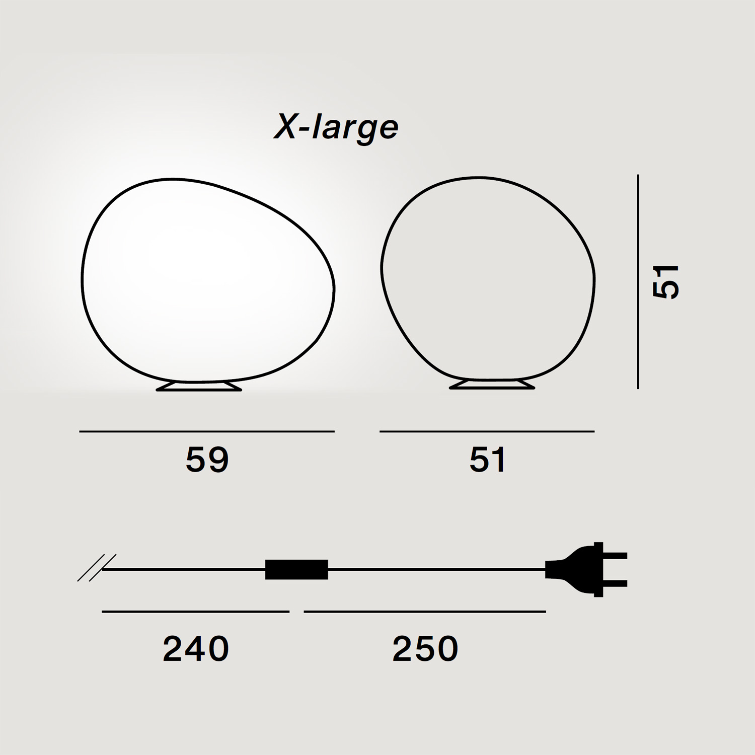 Outdoor Gregg X-large von Foscarini