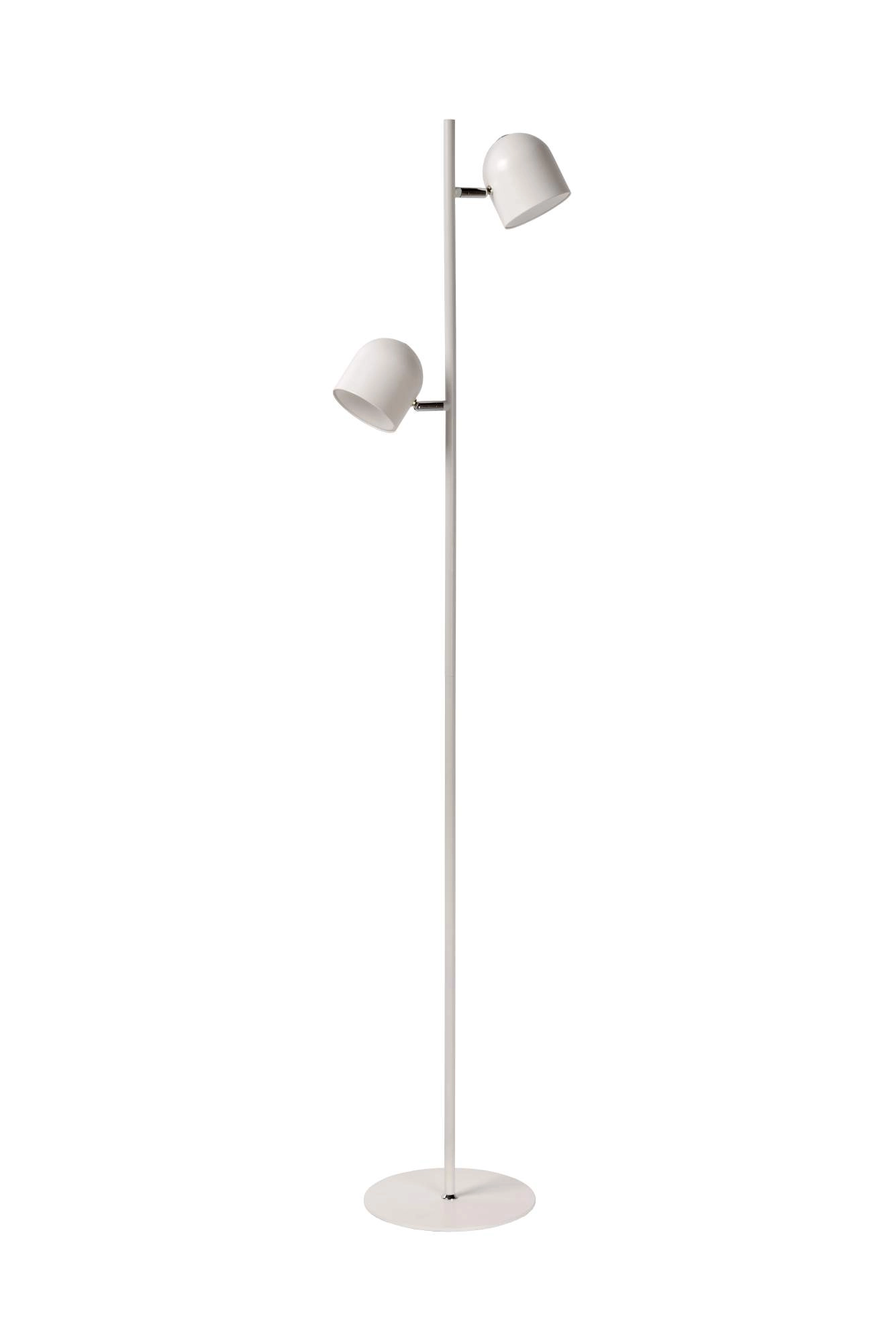LU 03703/10/31 Lucide SKANSKA - Floor lamp - LED Dim. - 2x5W 3000K - White