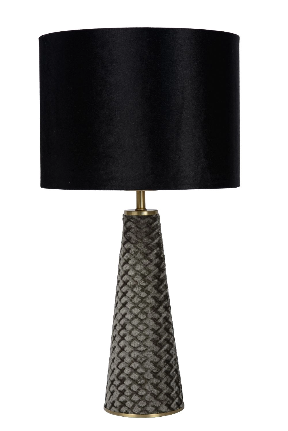 LU 10501/81/30 Lucide EXTRAVAGANZA VELVET - Table lamp - Ø 25 cm - 1xE27 - Black