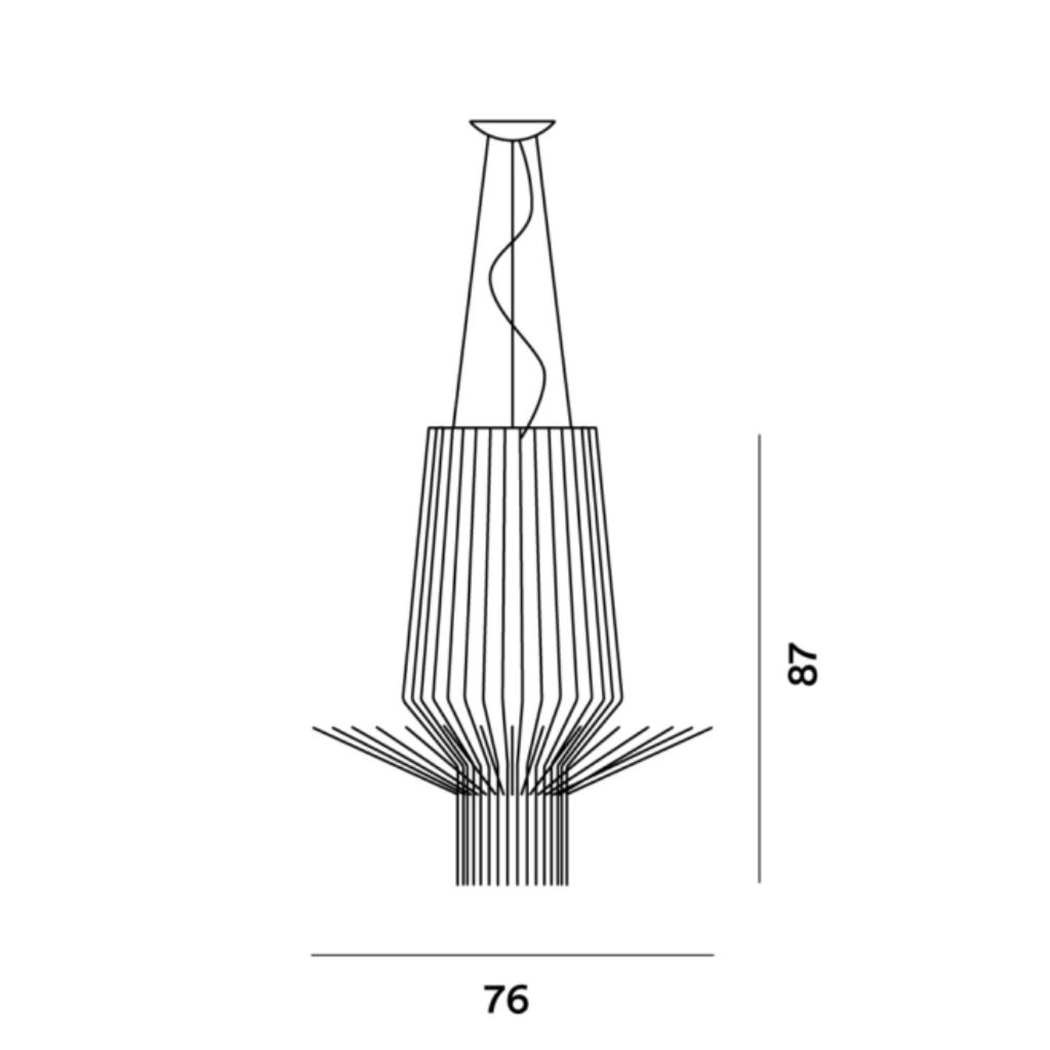 Designerleuchte Hängelampe Allegretto Assai Foscarini