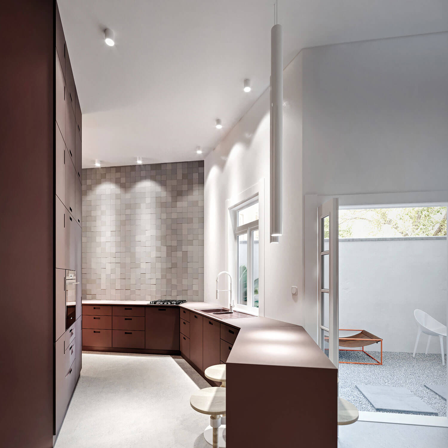 A-Tube Large Zylinder Leuchte von Lodes