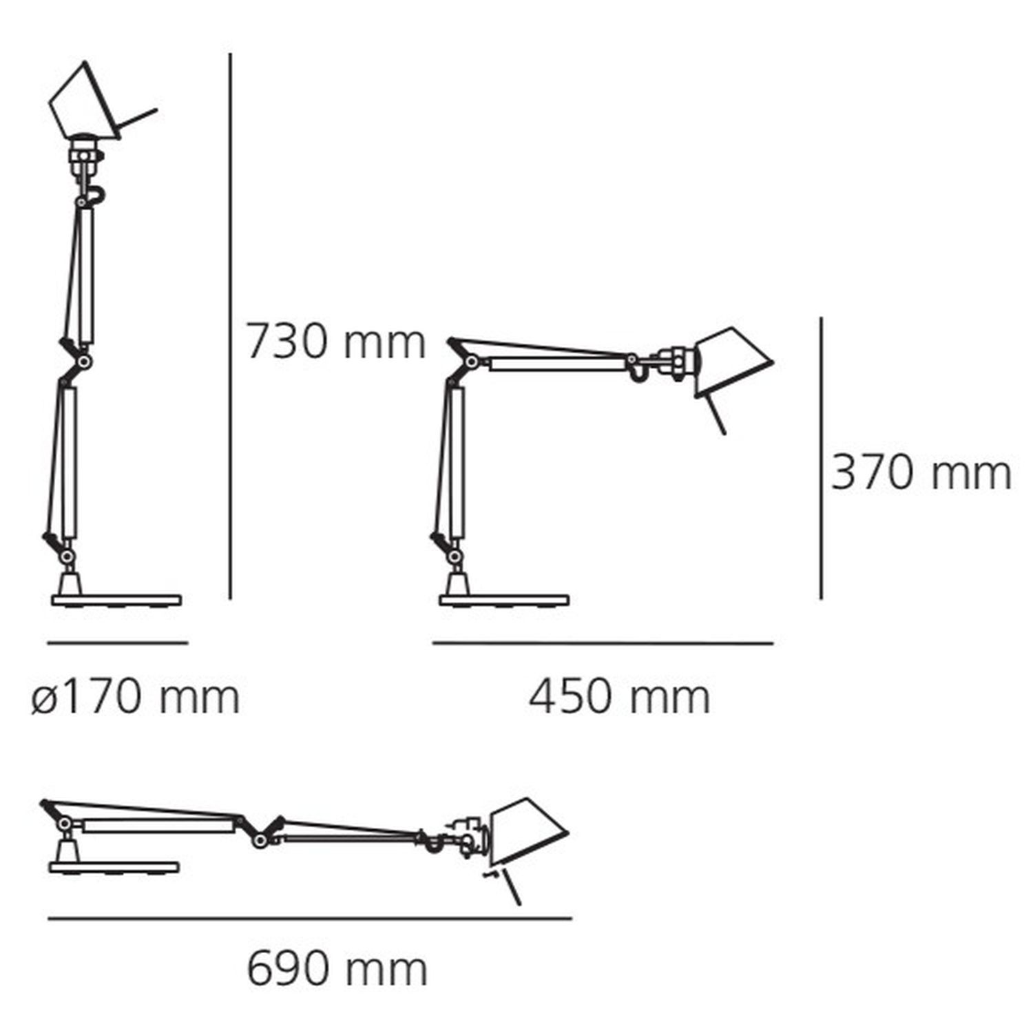 Tischlampe Tolomeo Micro von Artemide