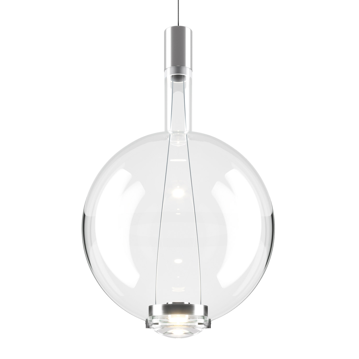 Sky-Fall Round Large suspension lamp by Lodes