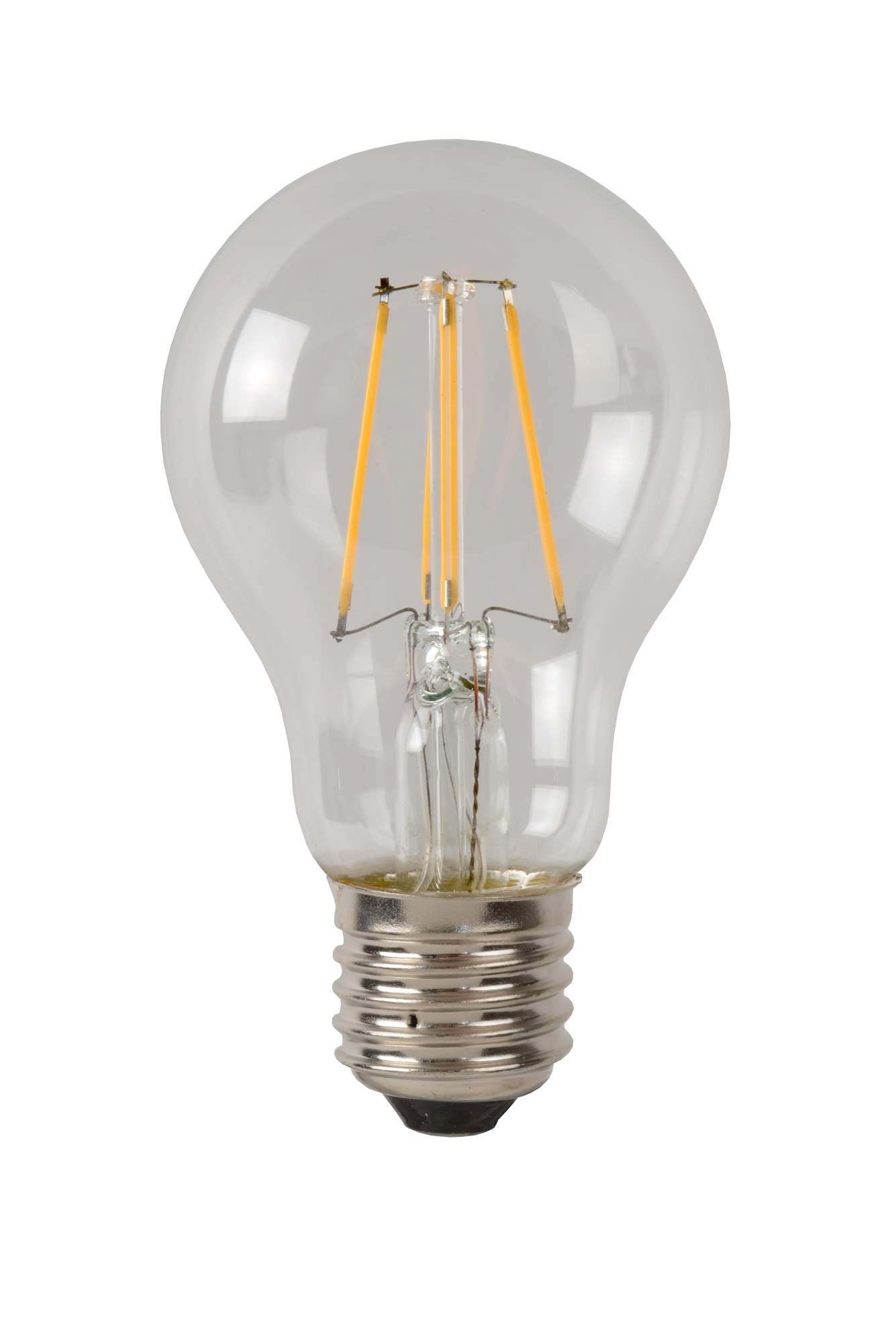 LU 49020/05/60 Lucide A60 - Filament bulb - Ø 6 cm - LED Dim. - E27 - 1x5W 2700K - Transparant