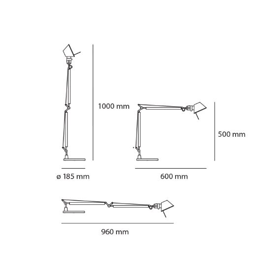 TOLOMEO MIDI LED Tischleuchte von Artemide