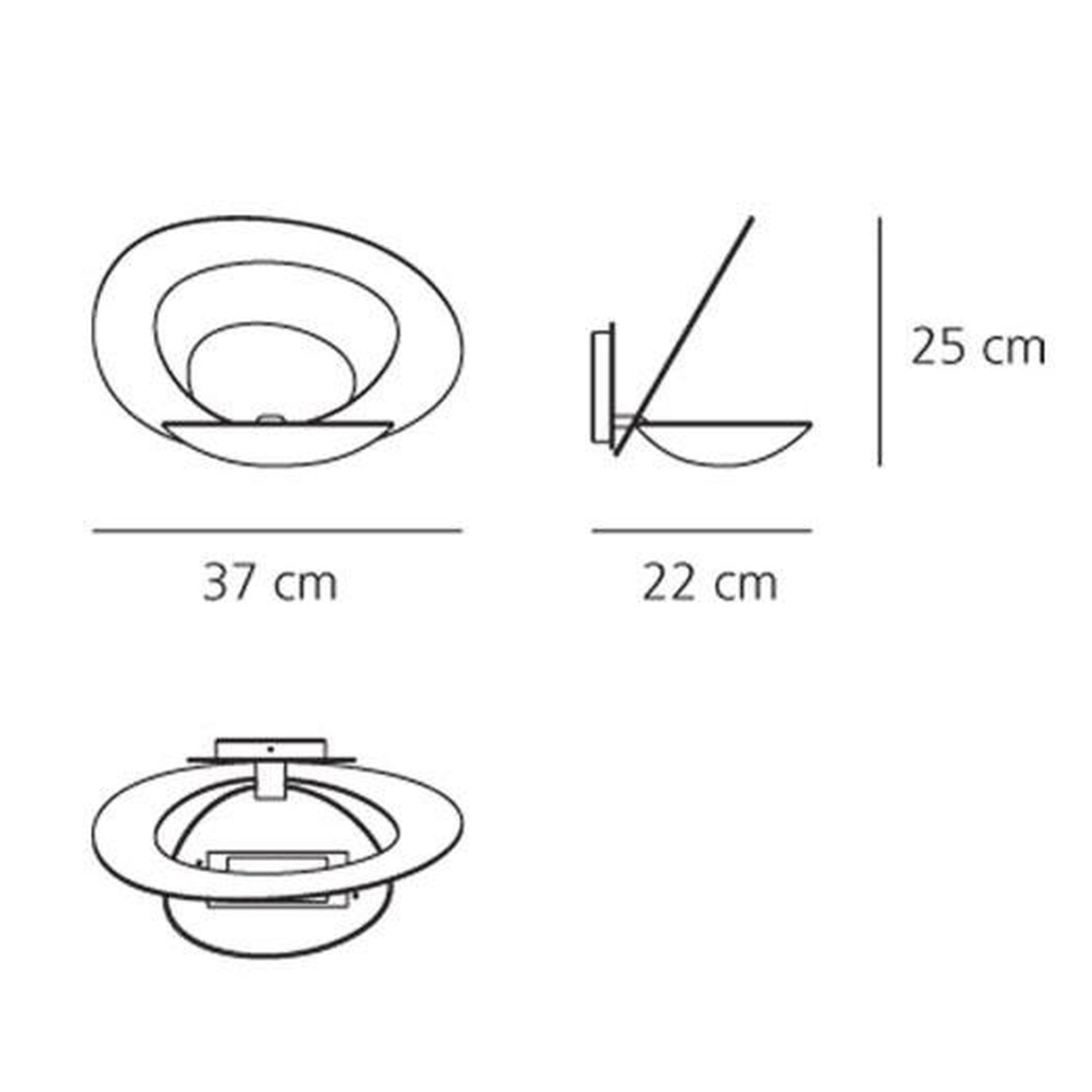 Wandlampe Pirce Wall von Artemide