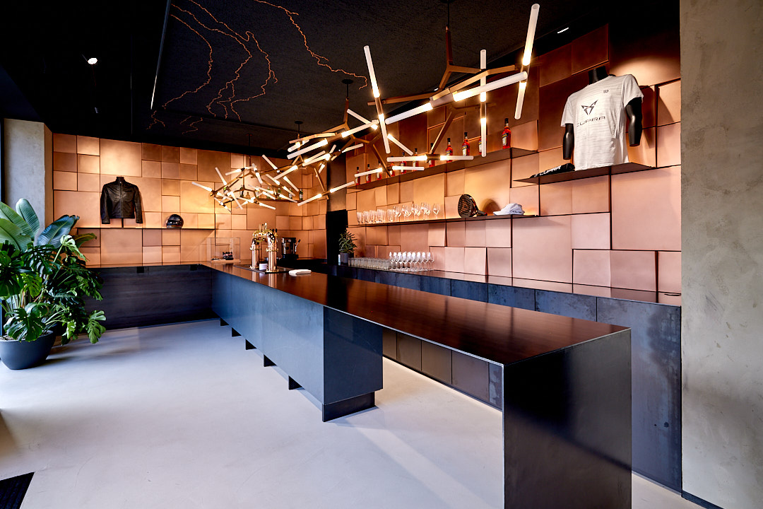 Cupra Flagship Store, lighting