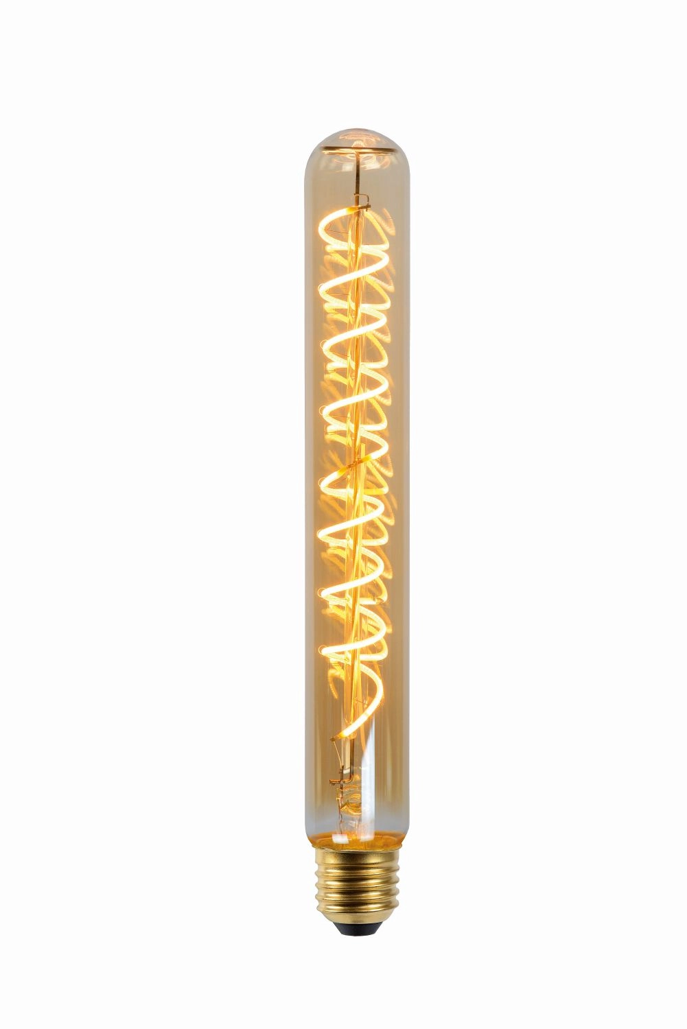 LU 49035/25/62 Lucide T32 - Filament bulb - Ø 3,2 cm - LED Dim. - E27 - 1x5W 2200K - Amber