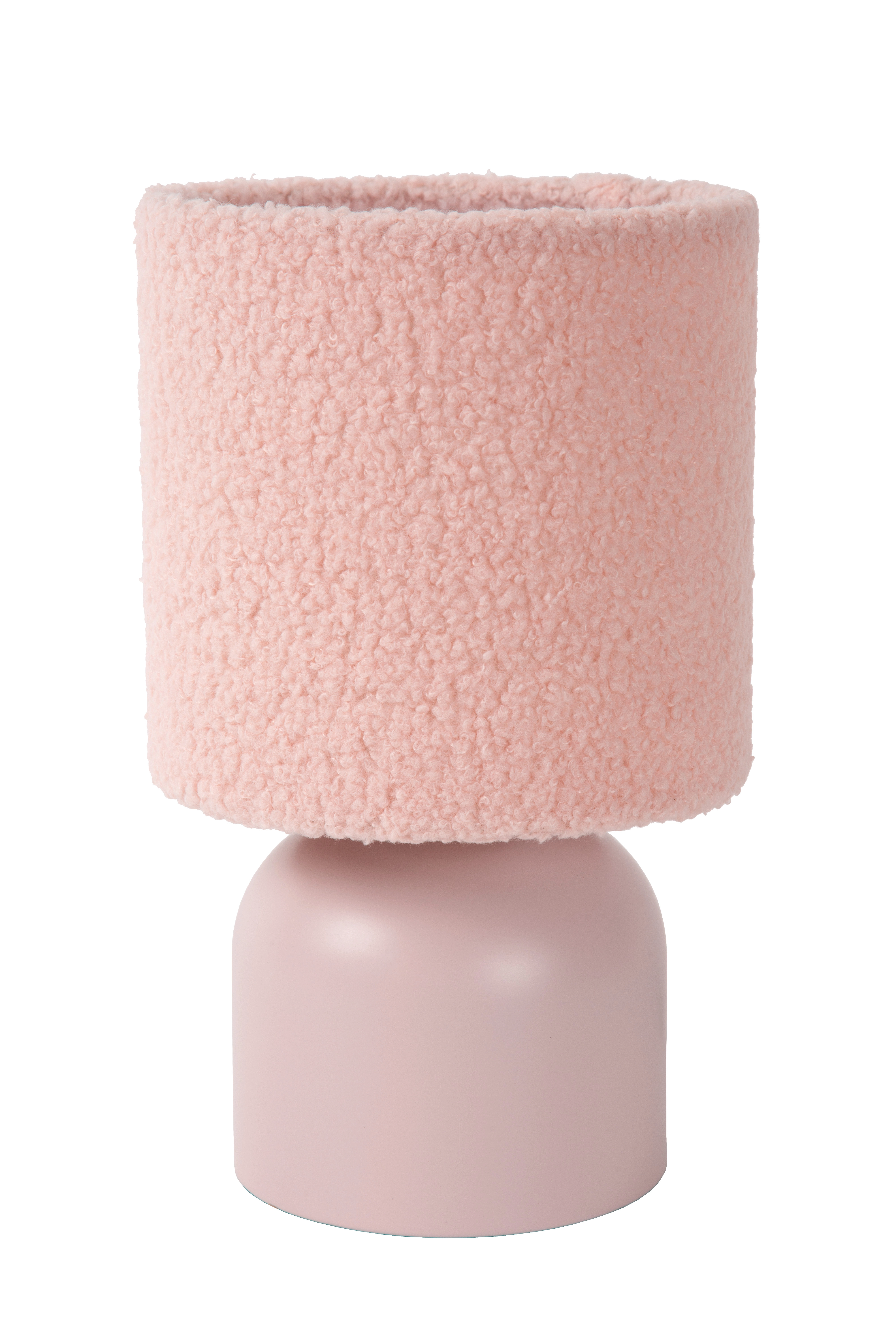 LU 10516/01/66 Lucide WOOLLY - Table lamp - Ø 16 cm - 1xE14 - Pink