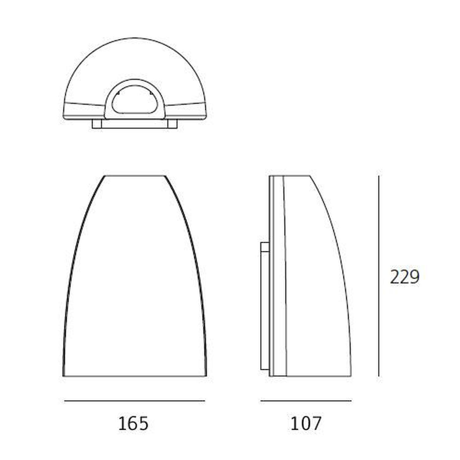MOLLA LED Außenwandleuchte von Artemide