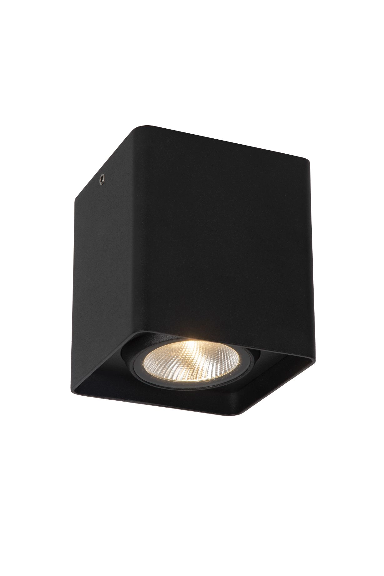 LU 28801/07/30 Lucide LEEDS - Flush ceiling light Outdoor - LED - 1x9W 2700K - IP54 - Black