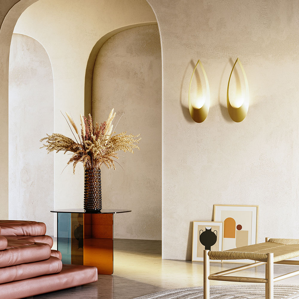 Blum LED Wandleuchte von Lumen Center Italia
