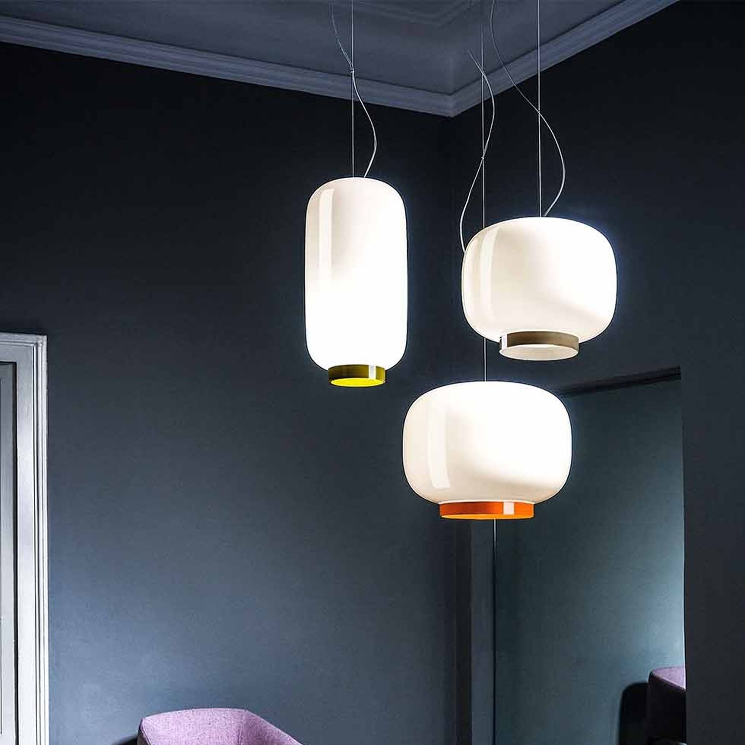 Chouchin reverse 1 Hängeleuchte von Foscarini