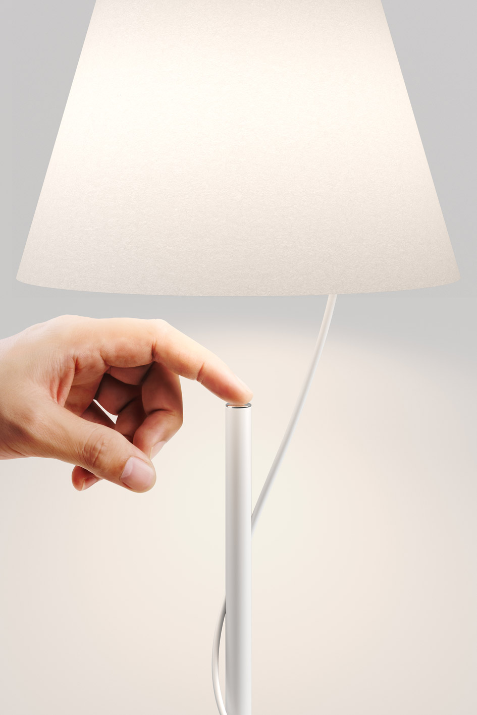 Hover LED Stehleuchte von Lodes