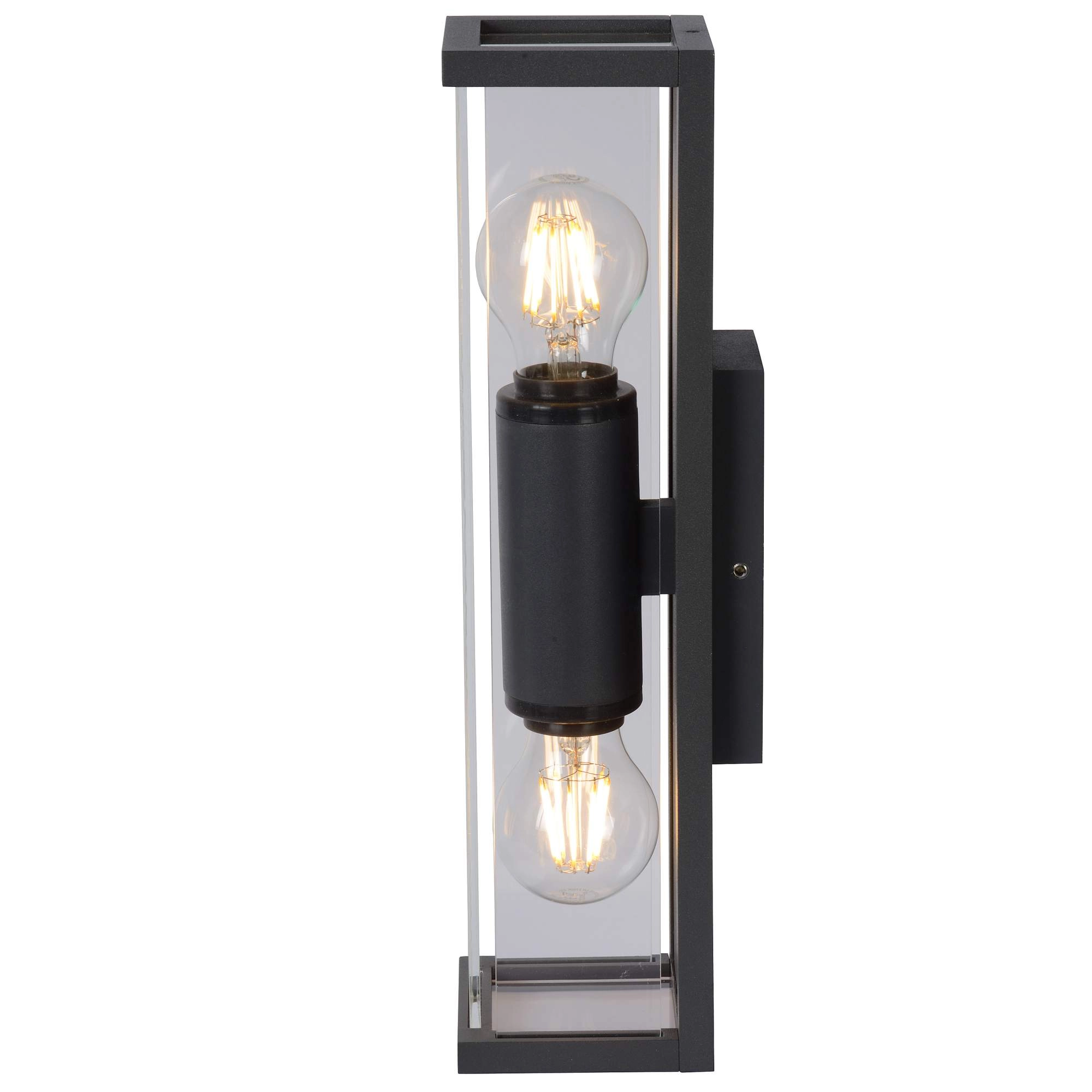 LU 27885/02/30 Lucide CLAIRE - Wall light Outdoor - 2xE27 - IP54 - Anthracite