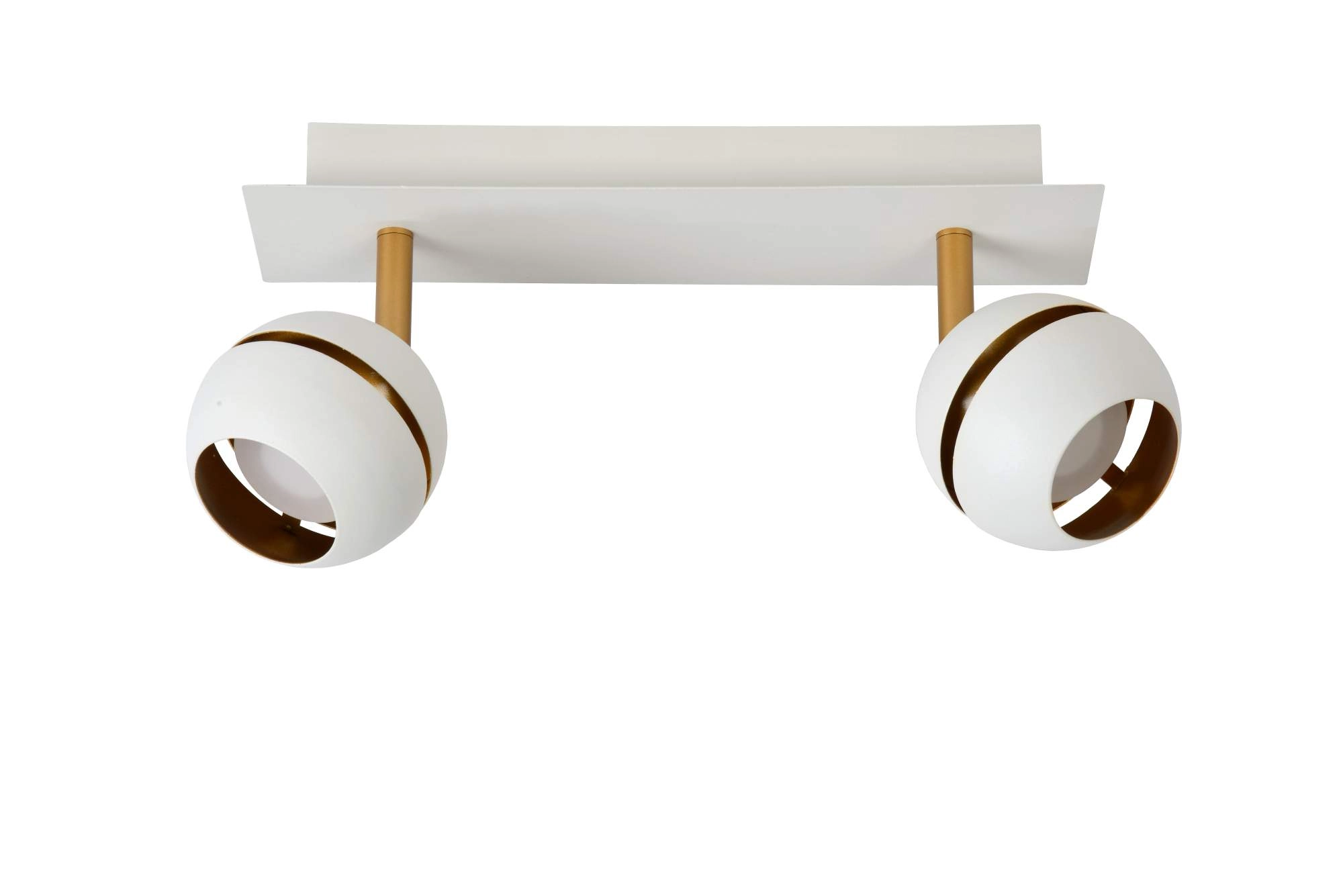 LU 77975/10/31 Lucide BINARI - Ceiling spotlight - LED - 2x4,5W 2700K - White
